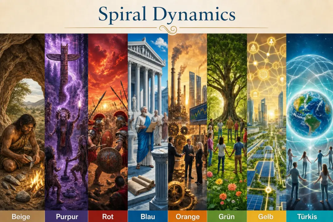 Spiral Dynamics - Entwicklungsfarben